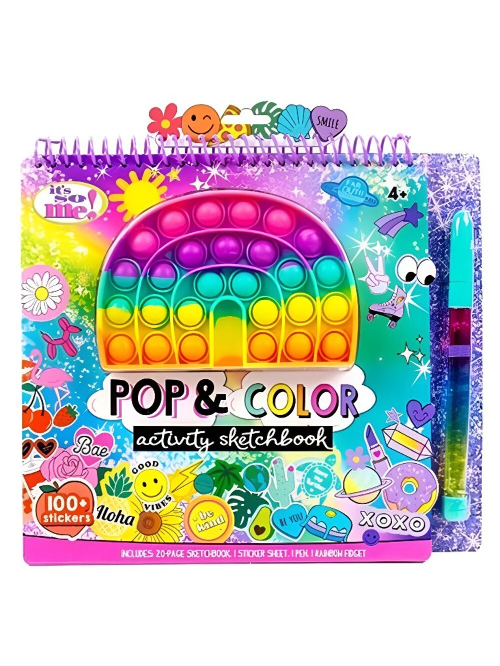 Pop & Color Activity Sketchbook - It's So Me